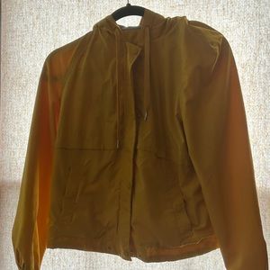 H&M yellow windbreaker!
